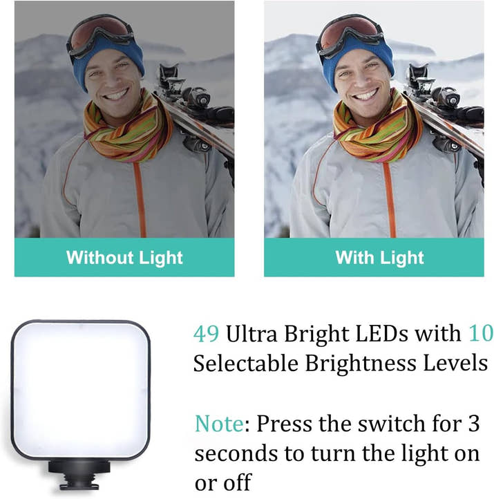 5 in 1 Vlogging Kit with Fill Light Microphone Tripod - 🔥Last Day 50% OFF🔥