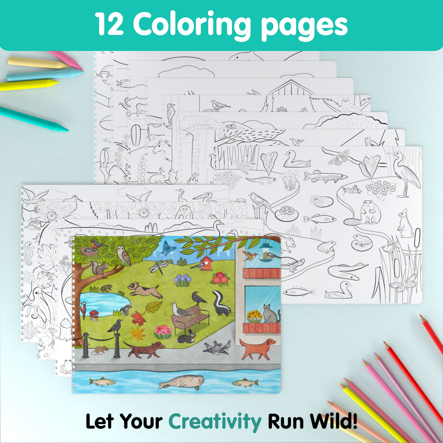 shuThe Sticker Book That Builds Attention Spans – A Hands-On Journey Through Nature