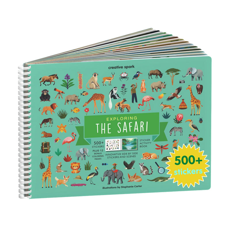 shuThe Sticker Book That Builds Attention Spans – A Hands-On Journey Through Nature
