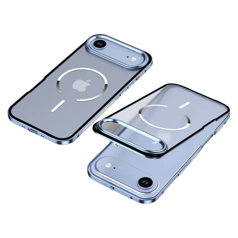 ZAHO | iPhone 17 Series Metal Frame Frosted Magnetic Phone Case