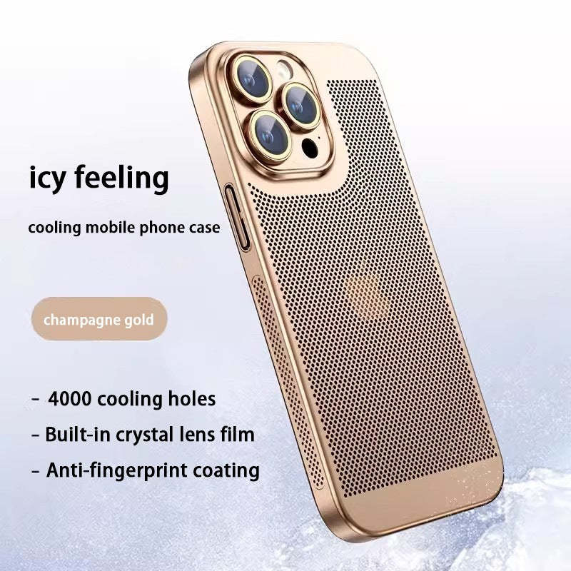 Electroplating Magnetic Heat Dissipation Phone Case