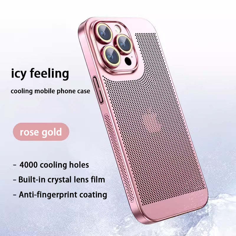 Electroplating Magnetic Heat Dissipation Phone Case
