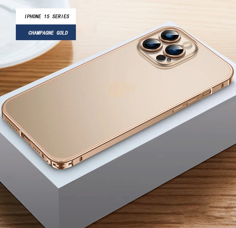 Titanium Frame Case l New iPhone15 series