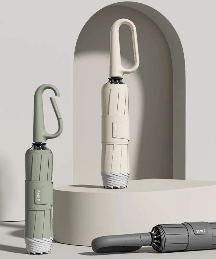 Automatic folding umbrella