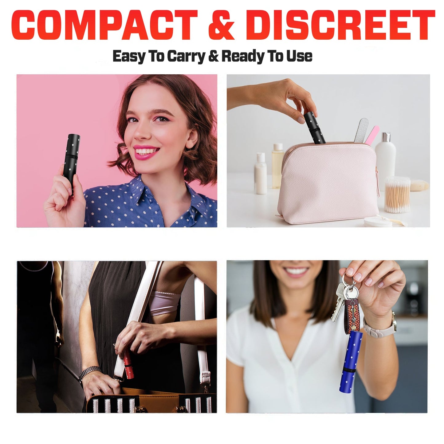 π Lipstick Stun Gun with Flashlight