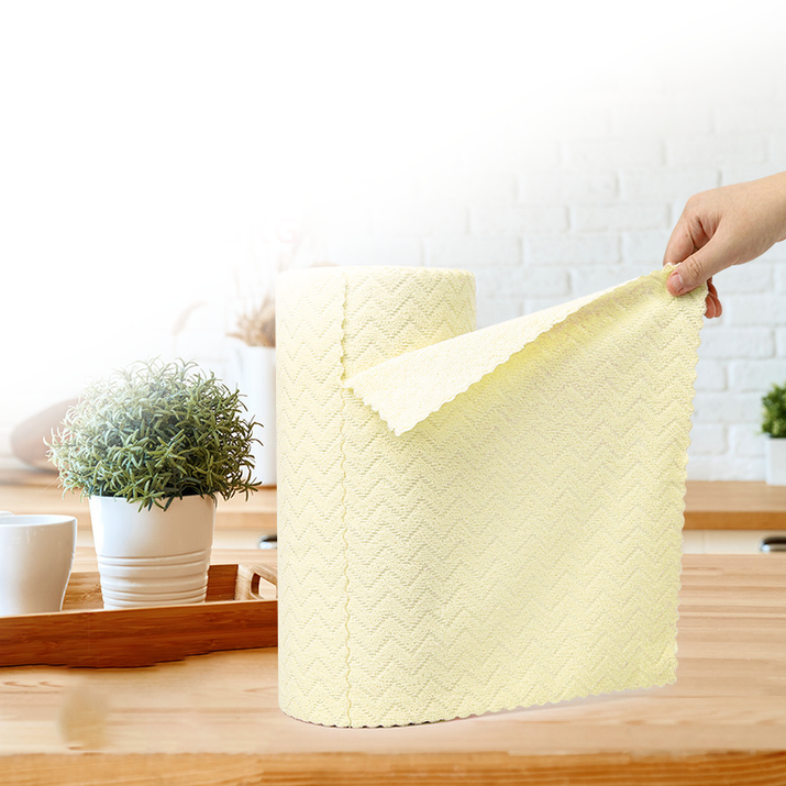 🧼🌀 Microfiber Cleaning Cloths Roll