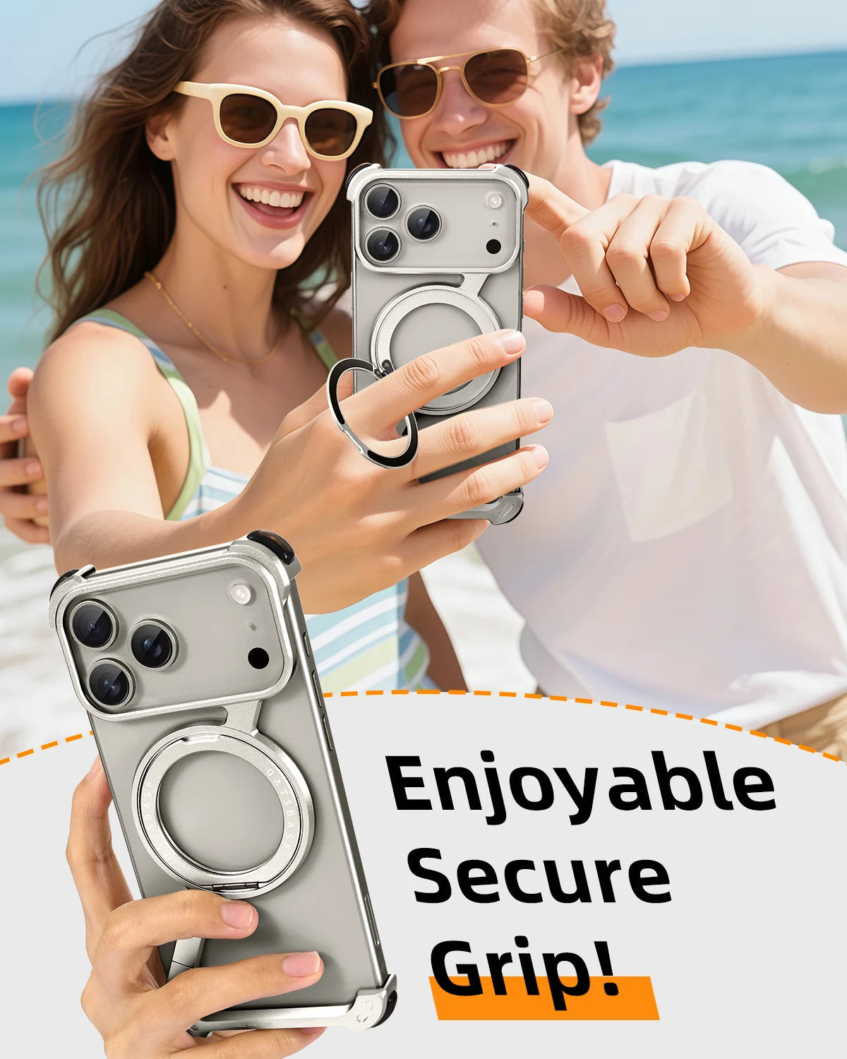 Luxury Metal Ultra-thin Case for iPhone 17 Series