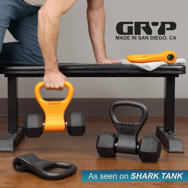 ZAHO GRYP™ Transform Your Dumbbells into Kettlebells