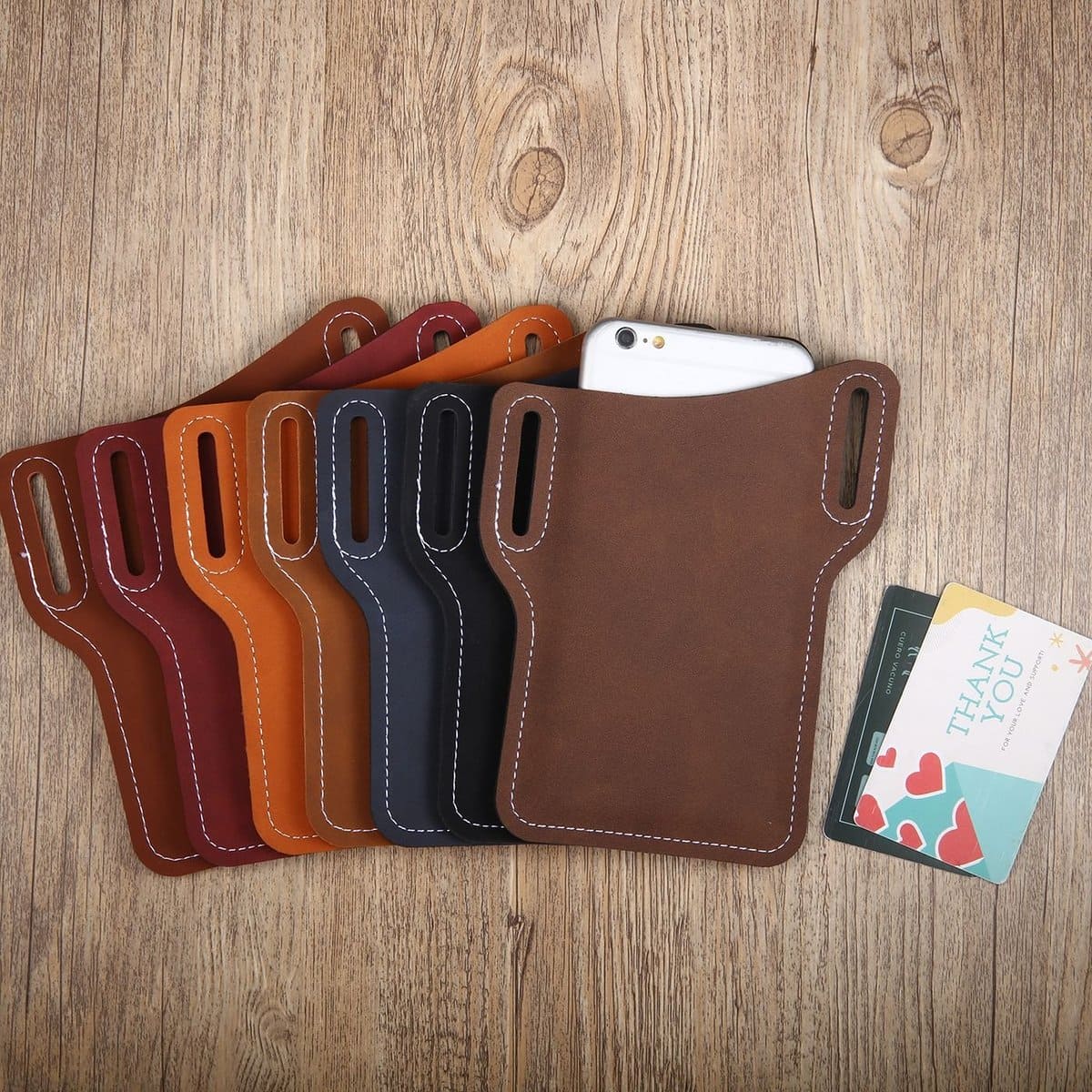 Universal Leather Case Waist - Suitable for all phones