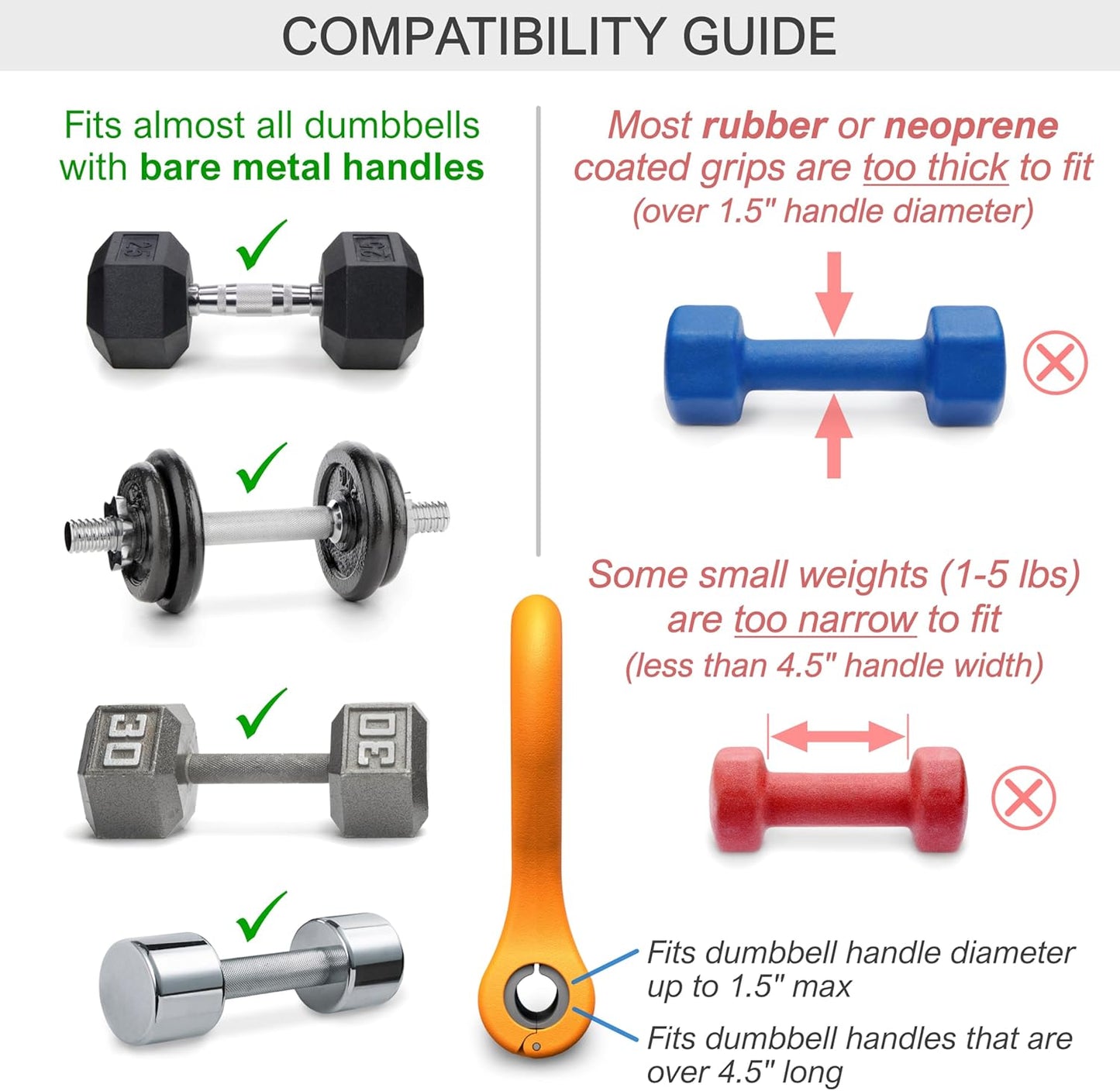ZAHO GRYP™ Transform Your Dumbbells into Kettlebells