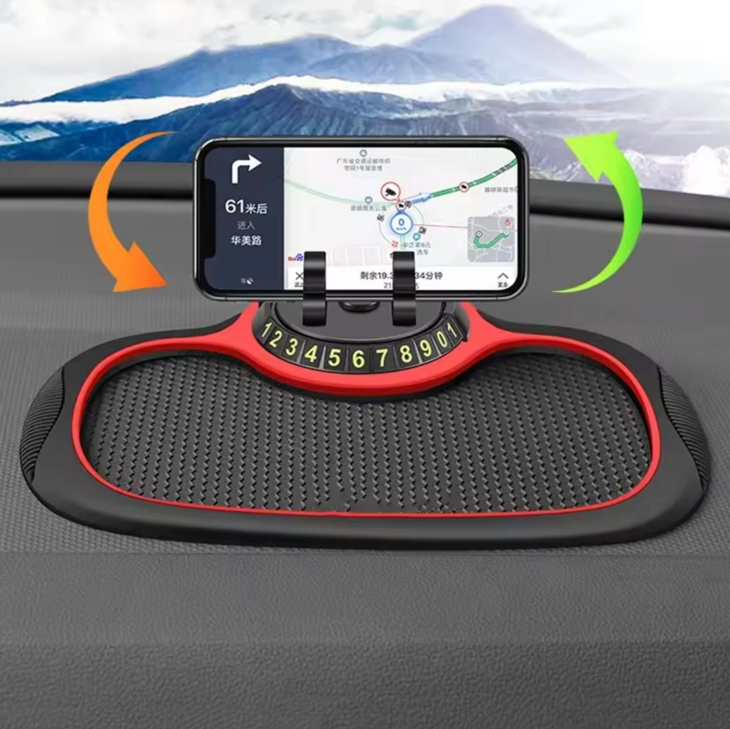 🚗 Multifunction Car Anti-Slip Mat Auto Phone Holder