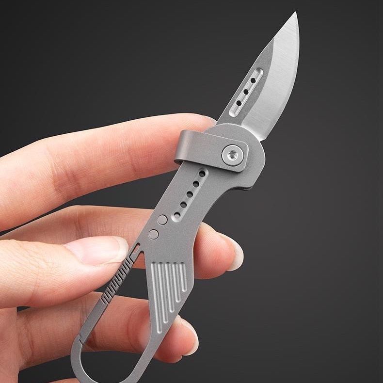ZAHO™ Titanium Alloy Keychain Knife