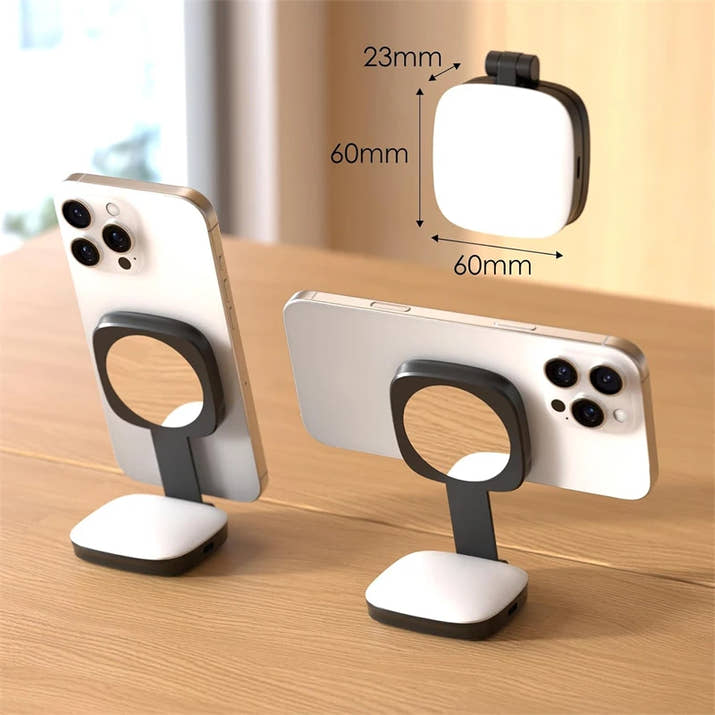Magnetic Selfie Light & Mirror™