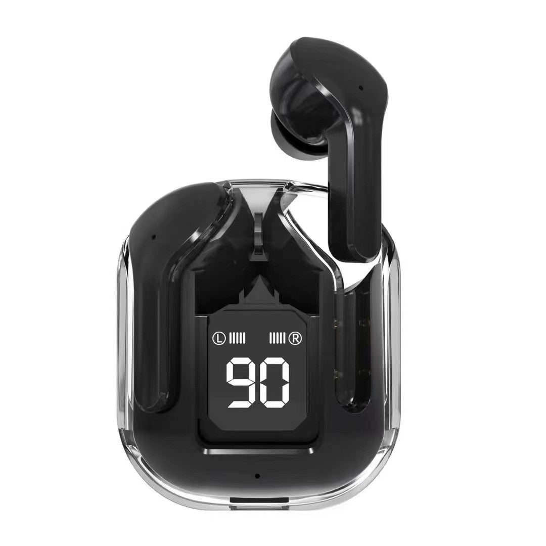 CrystalPods™ - Bluetooth Headphones Crystal Earbuds (Works with iPhone & Android)
