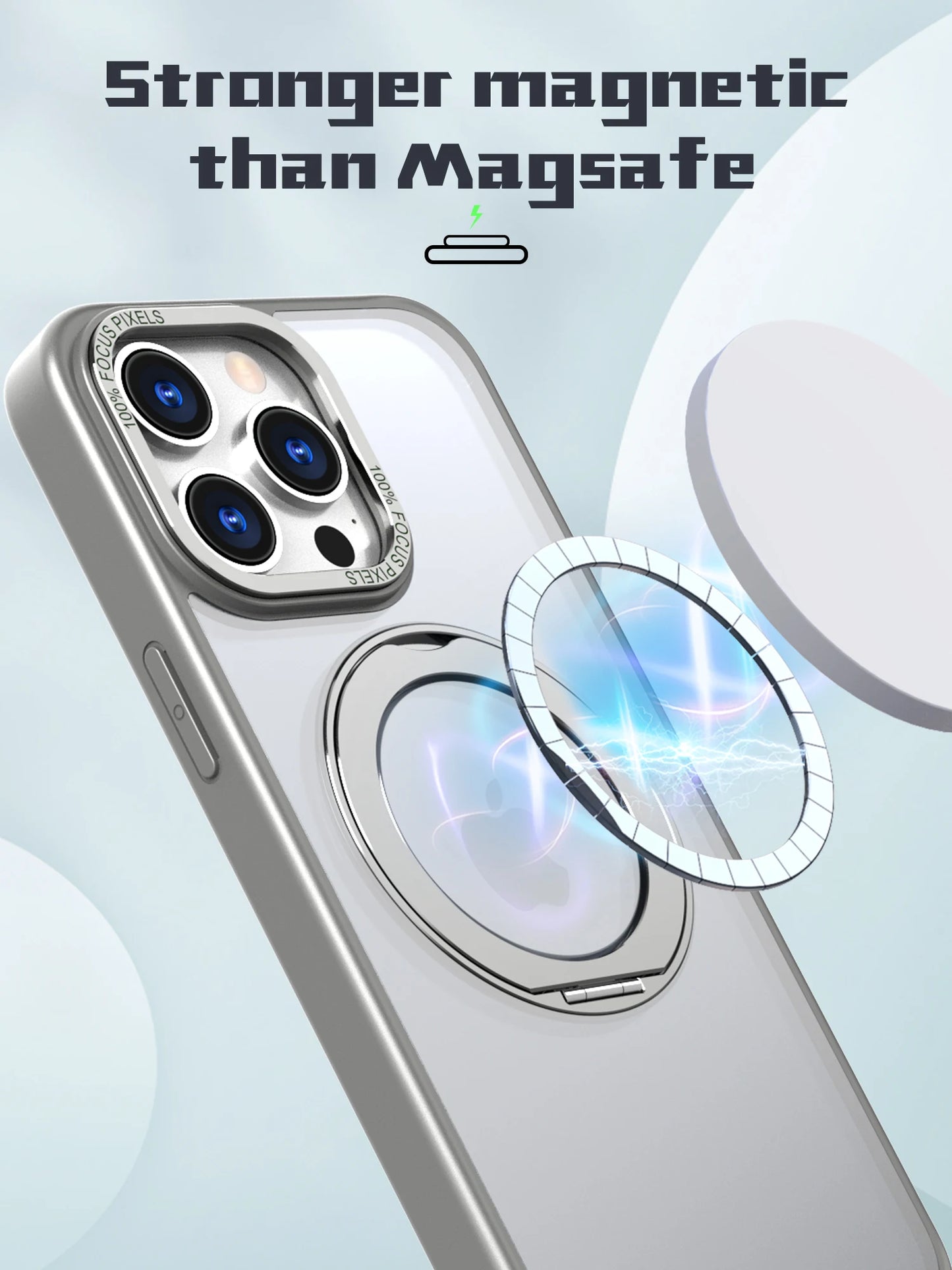Ostand R Magsafe Case with 360° Rotated Stand