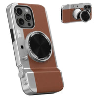 Integrated camera phone case