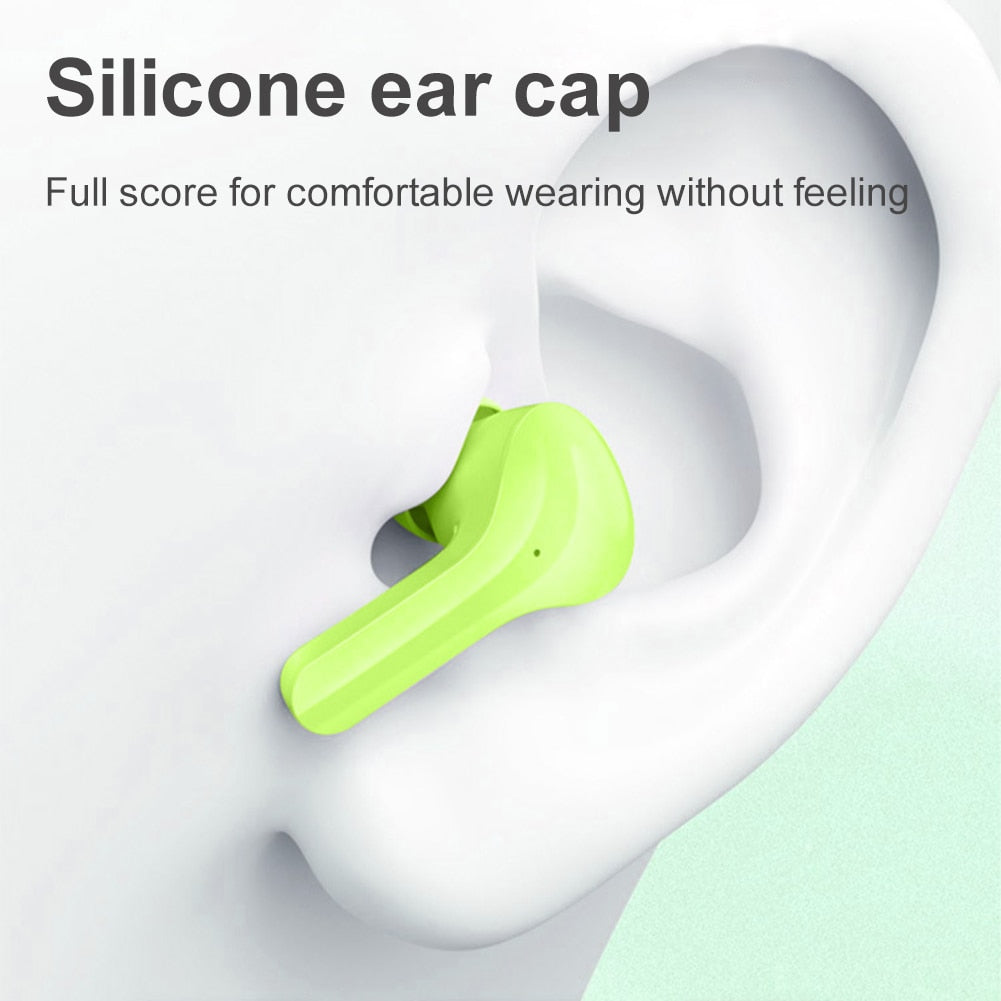 CrystalPods™ - Bluetooth Headphones Crystal Earbuds (Works with iPhone & Android)