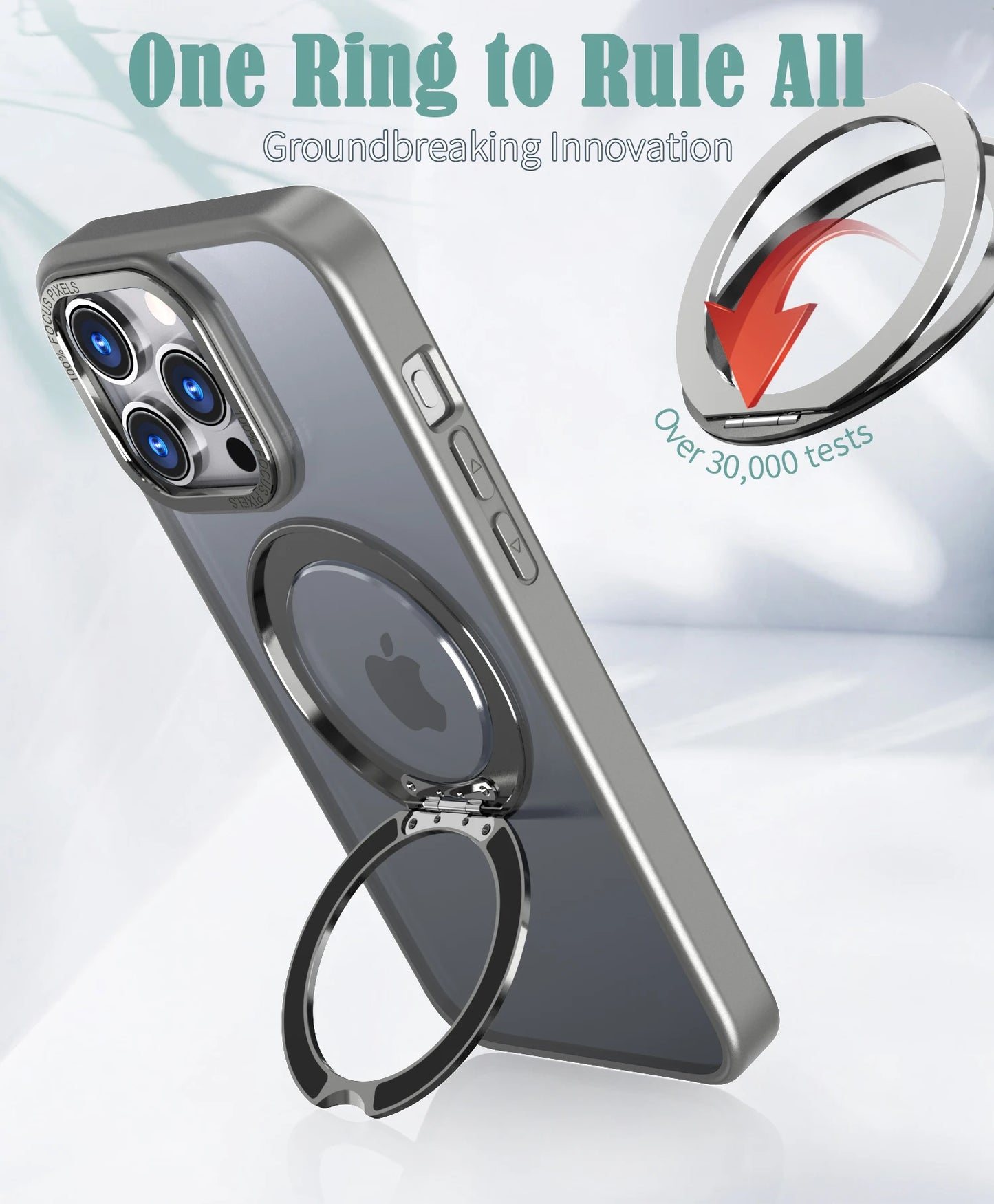 Ostand R Magsafe Case with 360° Rotated Stand
