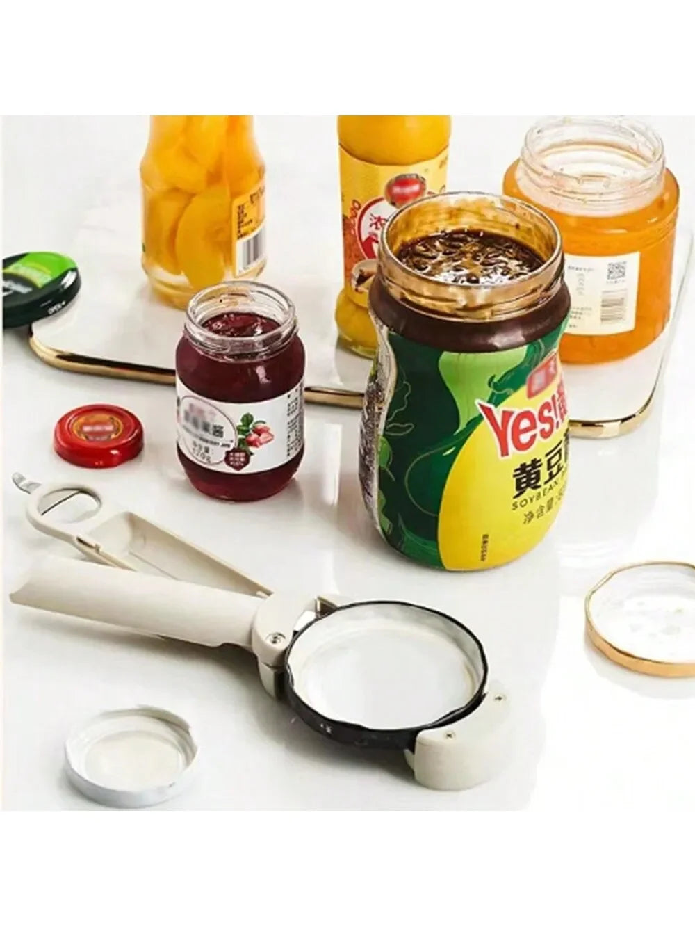 Multifunctional Magnetic Can Opener