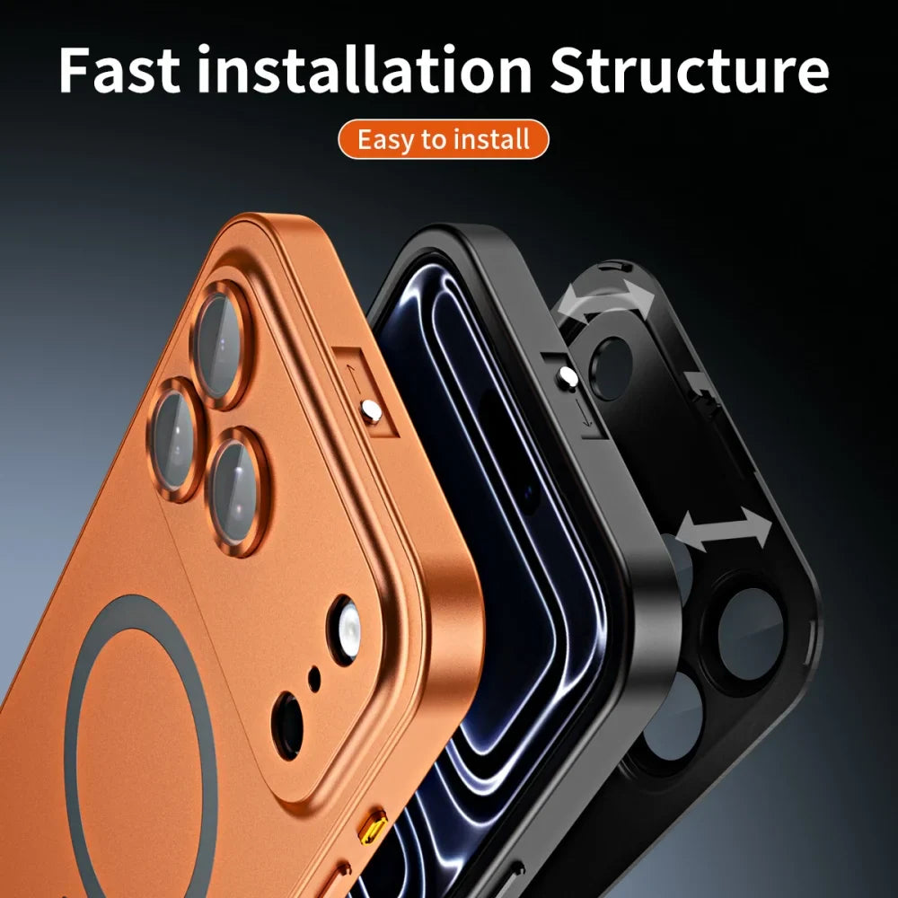 Luxury Metal Frame Case