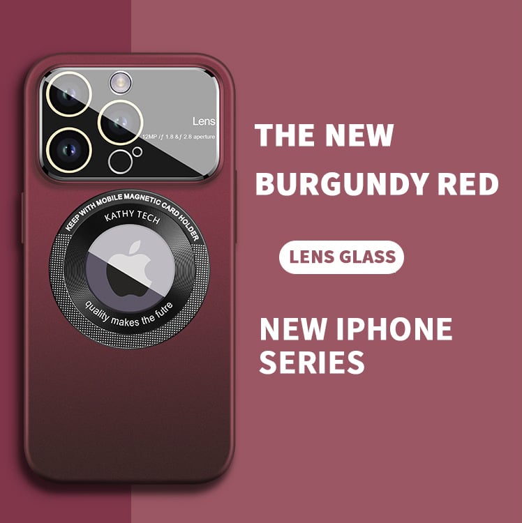 Magnetic large window mirror case