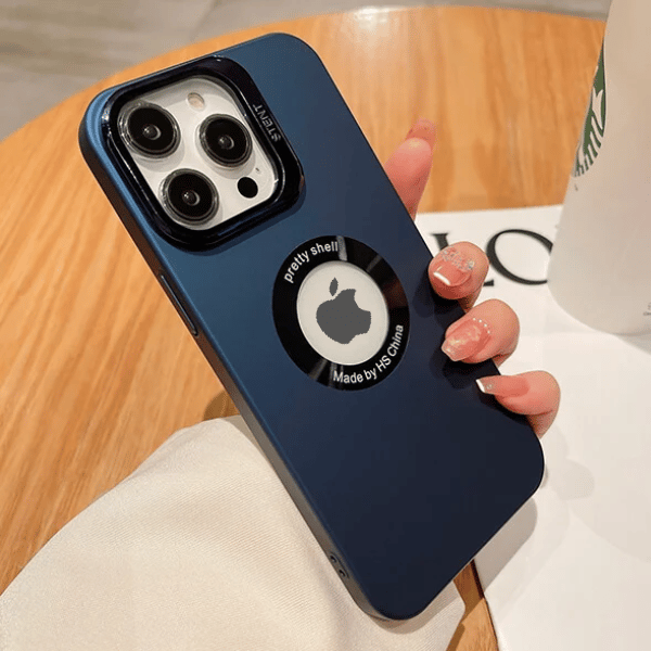 The new iPhone case with the leaky logo holder