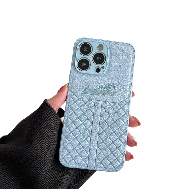 π Racing Element Leather Phone Case for IPHONE