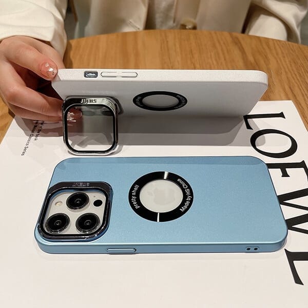The new iPhone case with the leaky logo holder