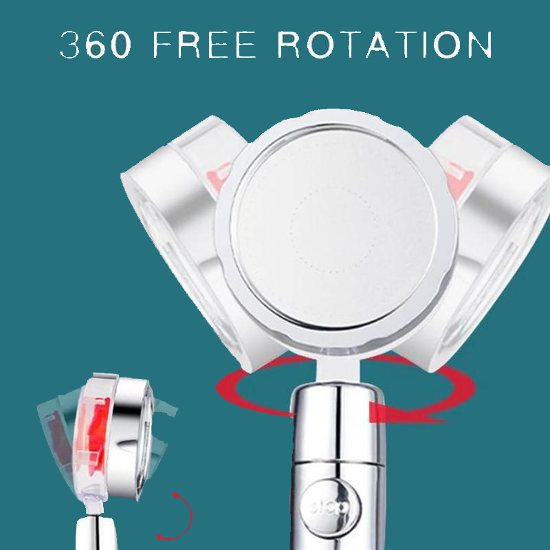 Propeller Driven Shower Head