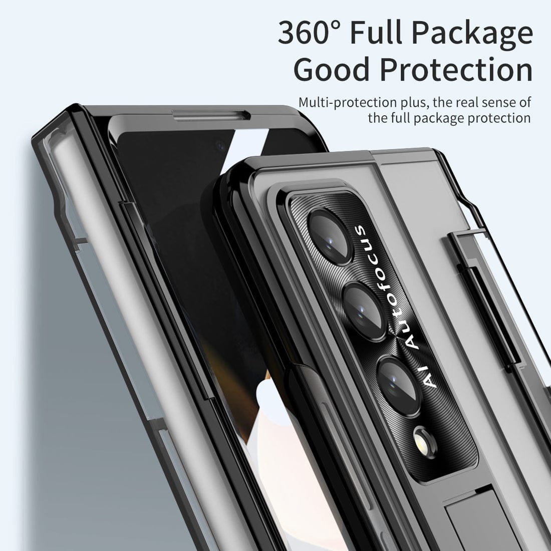 Enhanced Version of Armor Hinge Folding Shell Case For Samsung Galaxy Z Fold3(4)