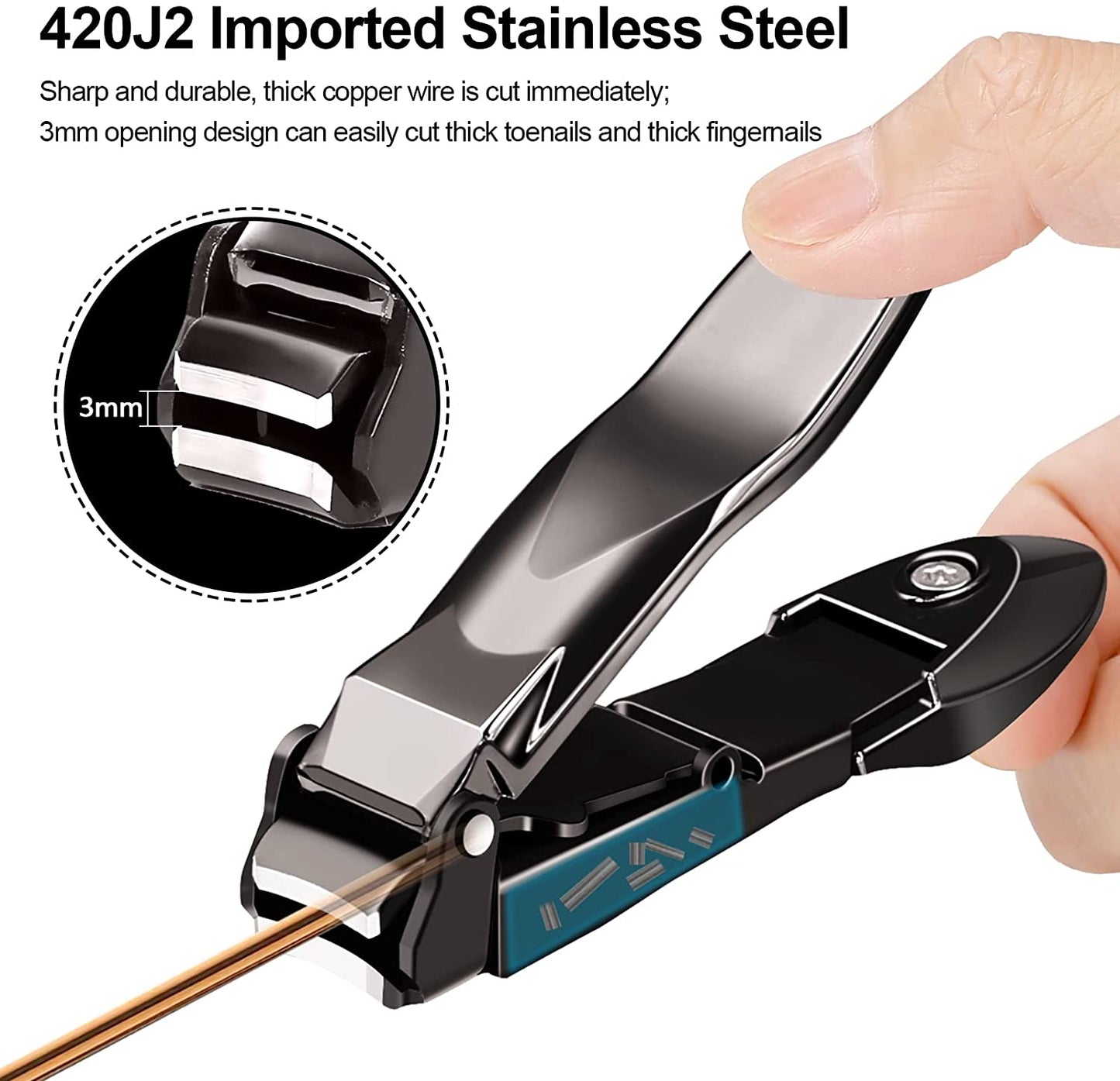 Anti-splash Nail Clippers