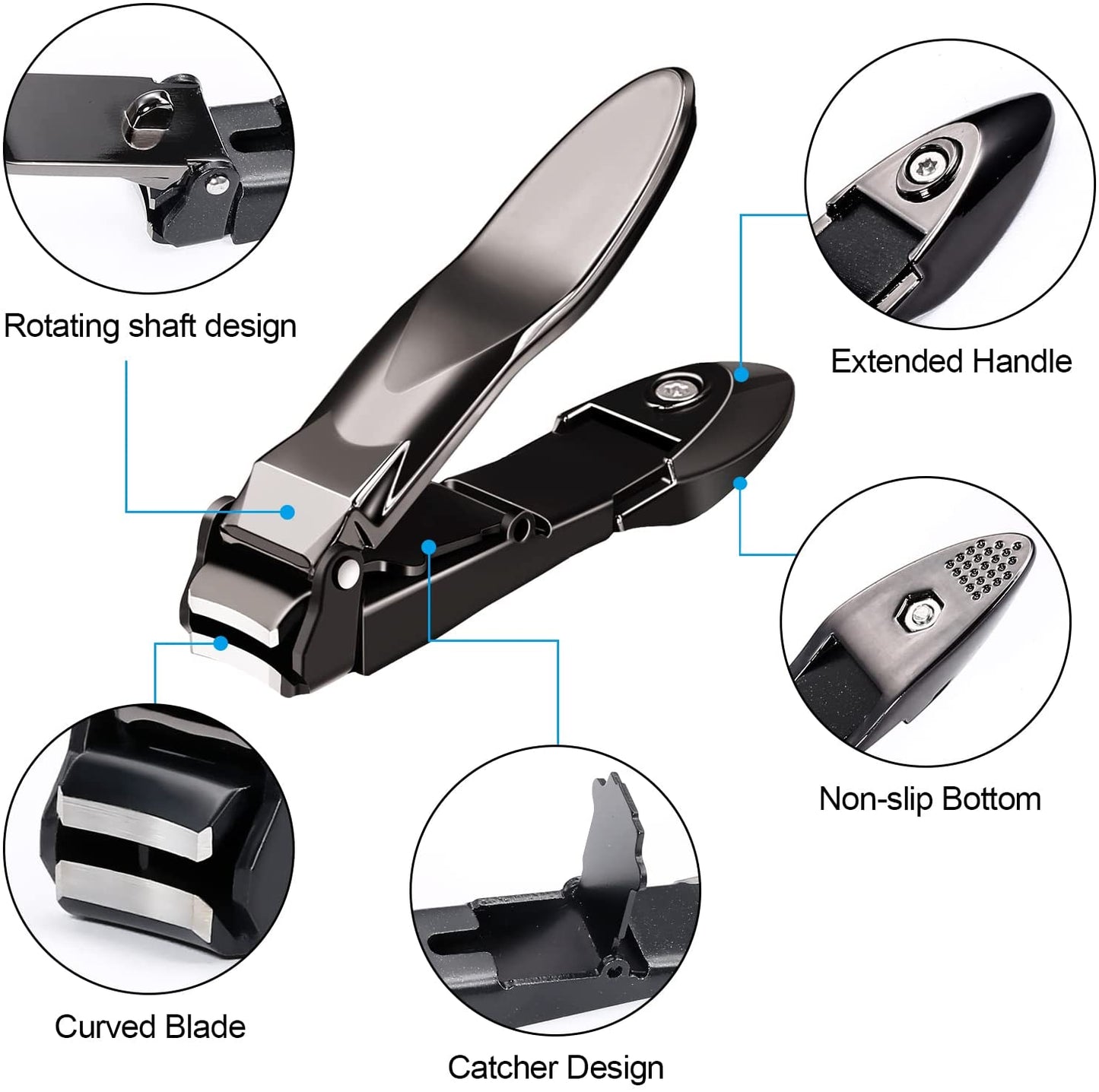 Anti-splash Nail Clippers