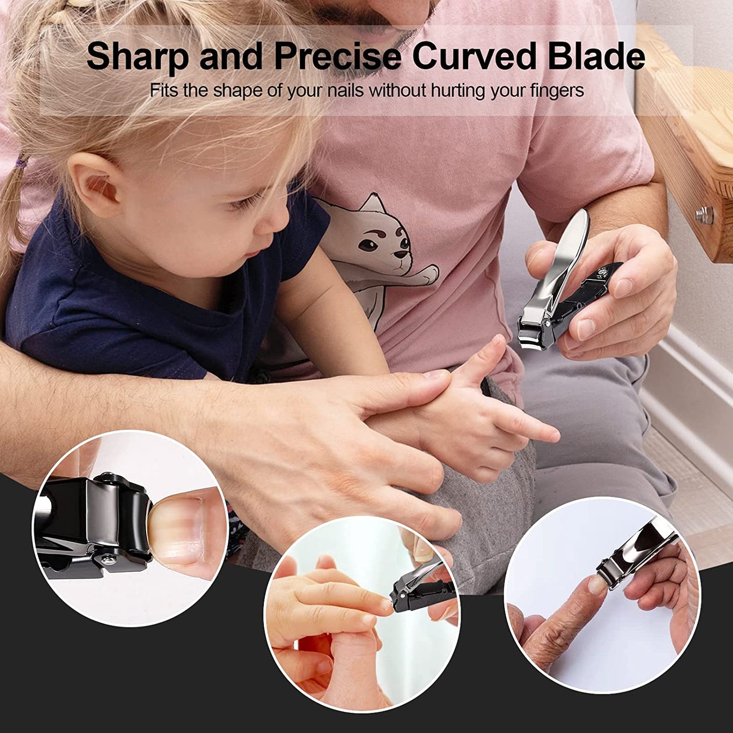 Anti-splash Nail Clippers