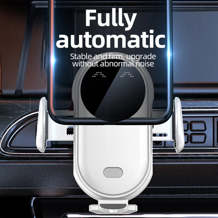 Universal Car Phone Holder & Super Fast Wireless 15W Qi Charge