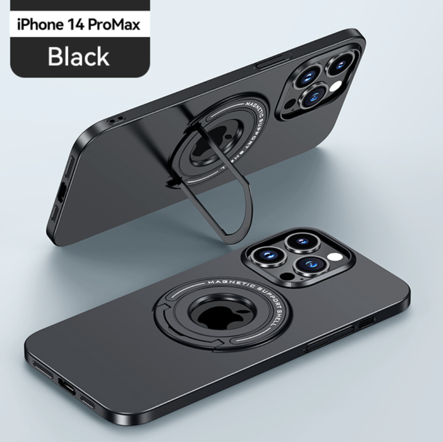 Magnetic Metal Stand Case For iphone