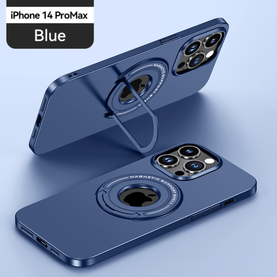 Magnetic Metal Stand Case For iphone