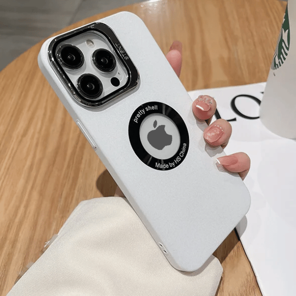 The new iPhone case with the leaky logo holder