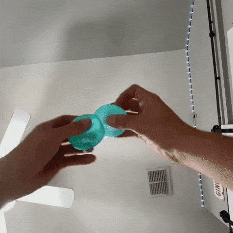 4pcs Luminous Sticky Wall Ball