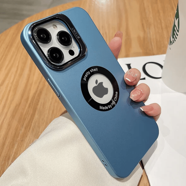 The new iPhone case with the leaky logo holder