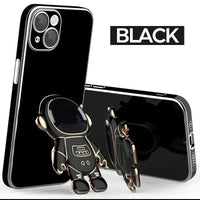 6D PLATING ASTRONAUT HIDDEN STAND - IPHONE CASE