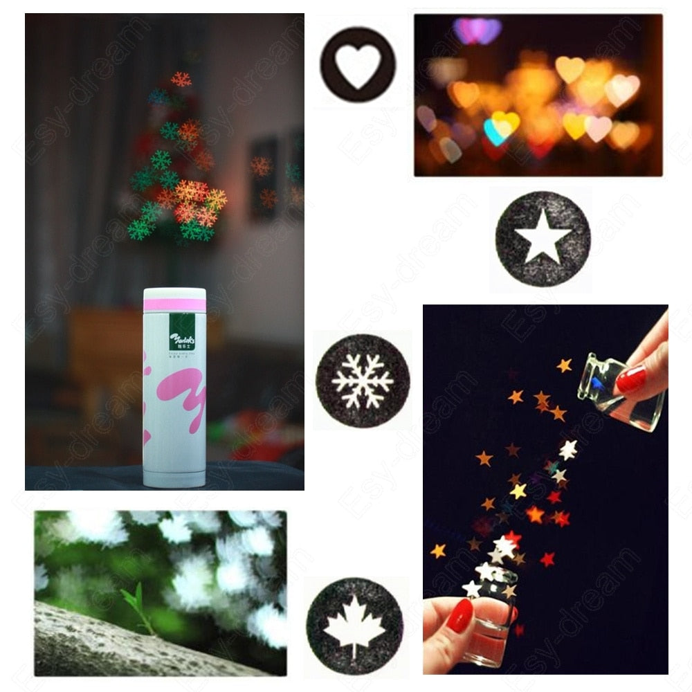 Bokeh Effect Lens Cap Cover Filter