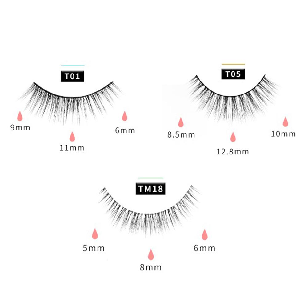 3Pairs/Set Magnetic Eyelashes