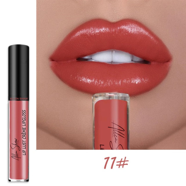 12 Colors Cream Texture Lipstick Waterproof