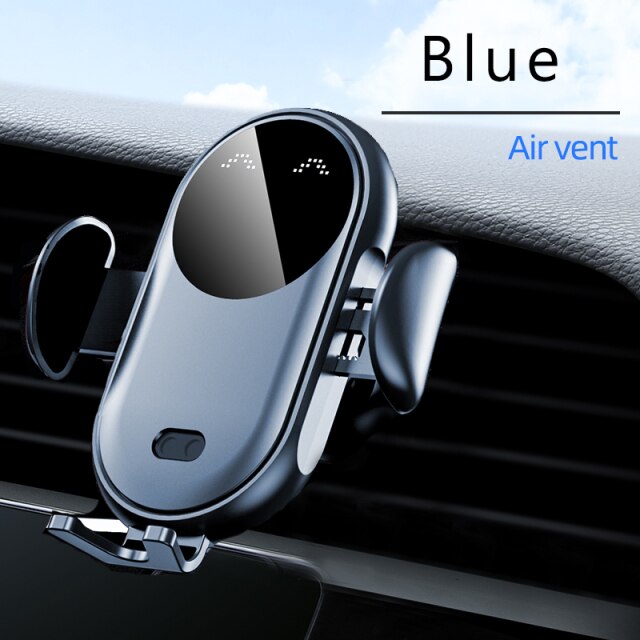 Universal Car Phone Holder & Super Fast Wireless 15W Qi Charge