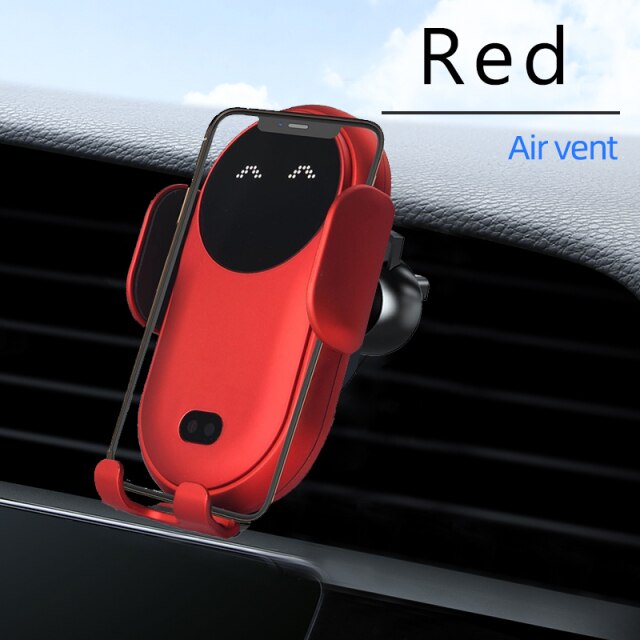 Universal Car Phone Holder & Super Fast Wireless 15W Qi Charge