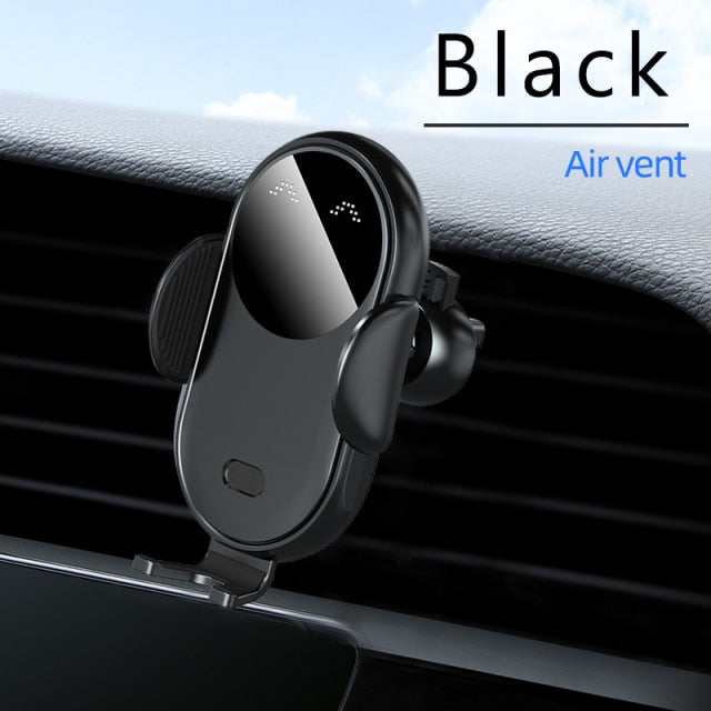 Universal Car Phone Holder & Super Fast Wireless 15W Qi Charge