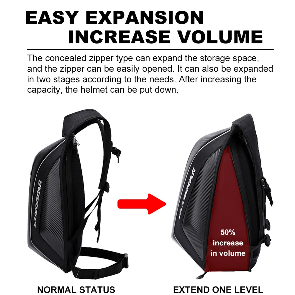 Carbon Fiber Motorcycle Helmet Bag