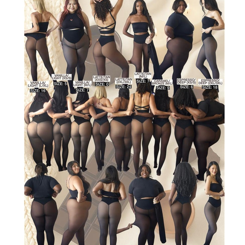 Nuevas Mallas de Compresión Mágica – Ajuste Ceñido con Una Sola Costura, Moldeadoras y de Comodidad Transparente