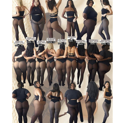 Nuevas Mallas de Compresión Mágica – Ajuste Ceñido con Una Sola Costura, Moldeadoras y de Comodidad Transparente