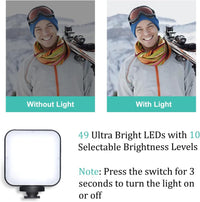 5 in 1 Vlogging Kit with Fill Light Microphone Tripod - 🔥Last Day 50% OFF🔥